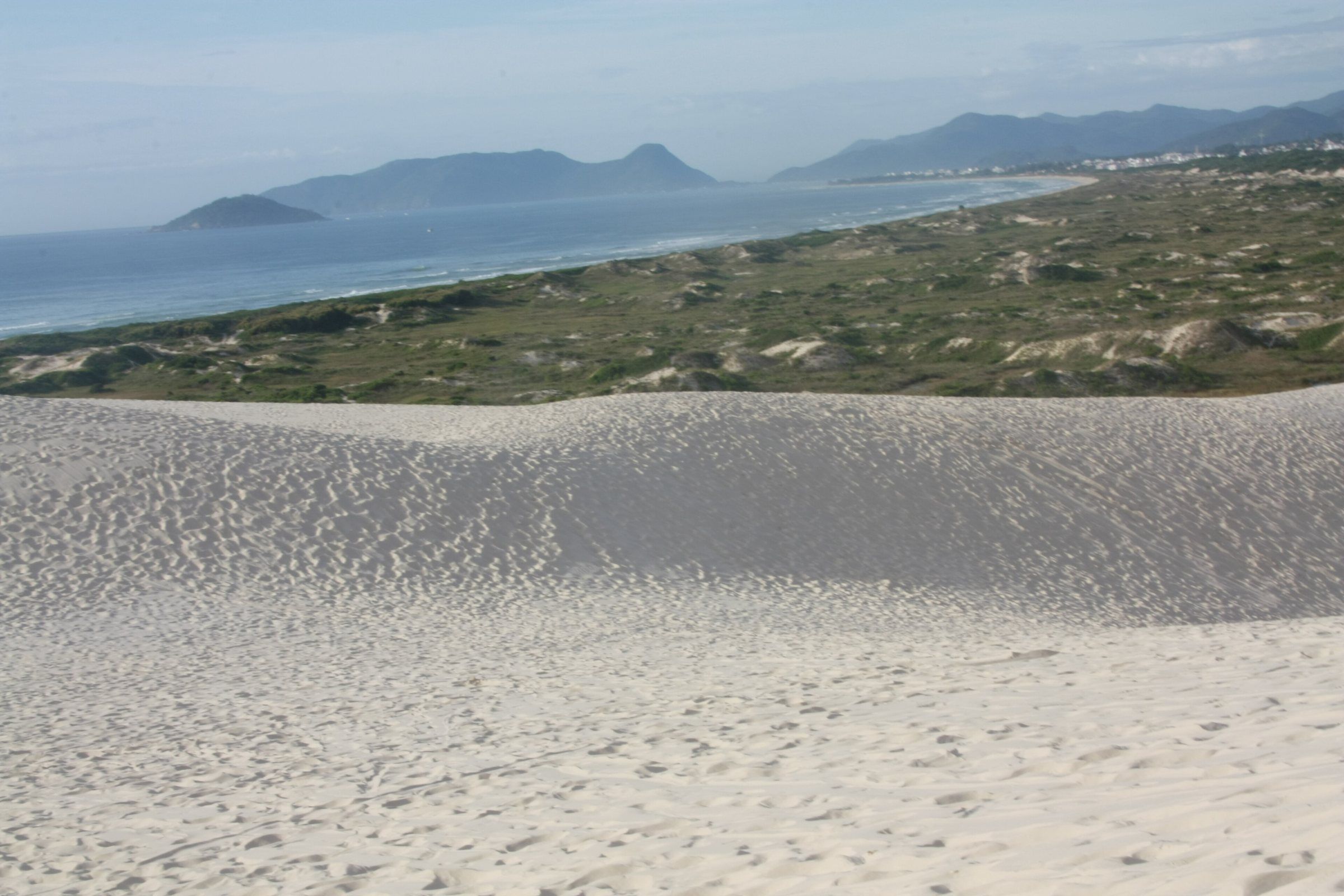 Praia da Joaquina e as dunas